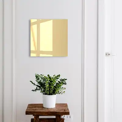 ruhige Komposition in Beige und Gelb
