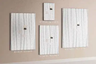 Korktafel mit Abstraktion von Linien und Formen