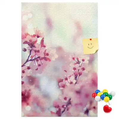 Korktafel Frühlingsblumen