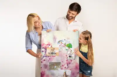 Korktafel Frühlingsblumen