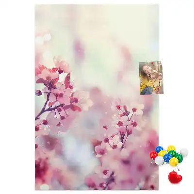 Korktafel Frühlingsblumen