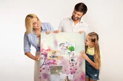 Korktafel Frühlingsblumen