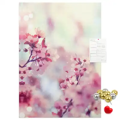 Korktafel Frühlingsblumen