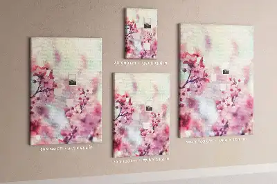 Korktafel Frühlingsblumen