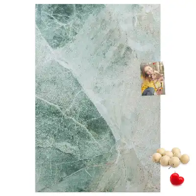 Korktafel in Marmorblock-Optik