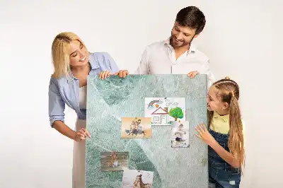 Korktafel in Marmorblock-Optik