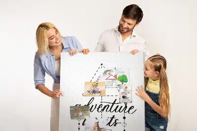 Korktafel Betritt das Unbekannte