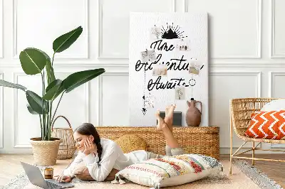 Korktafel Abenteuerzeit
