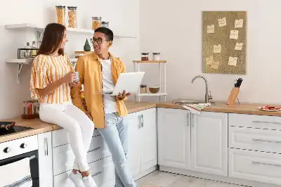 Dekorative Stoff-Korktafel