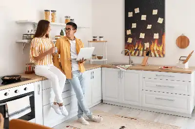 Korktafel Grillflammen