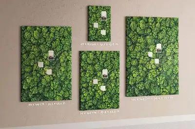 Korktafel Waldcharakter des Baumes