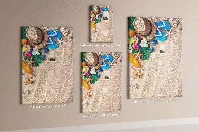 Korktafel Paradiesstrand