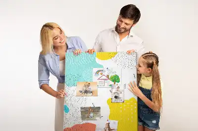 Korktafel Doodle-Abstraktion
