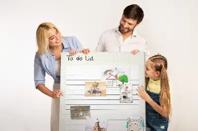 Pinnwand Kork Eine Liste von Träumen, die es zu erfüllen gilt