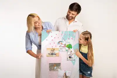Pinnwand Kork Abstrakte Komposition
