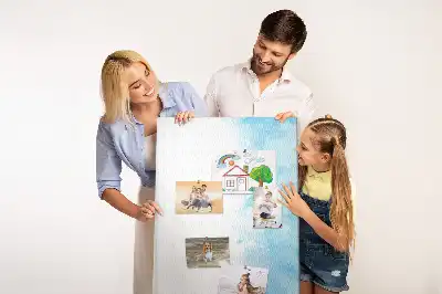 Pinnwand Kork Aquarellflecken