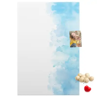 Pinnwand Kork Aquarellflecken