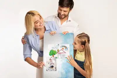 Pinnwand Kork Aquarellflecken