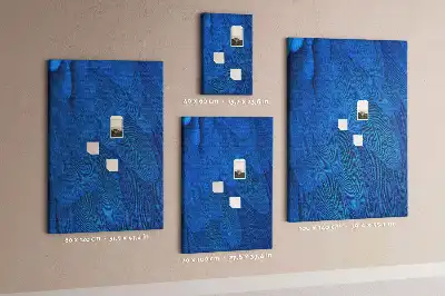 Korktafel Papageienfedern