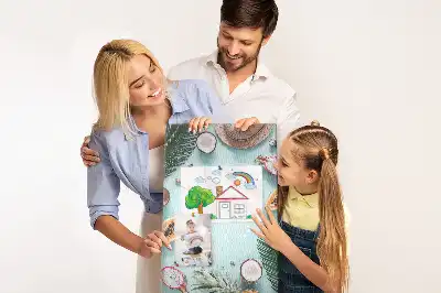 Korktafel zur Urlaubsplanung