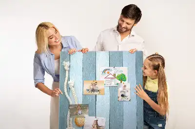 Kork-Pinnwand mit nautischem Design