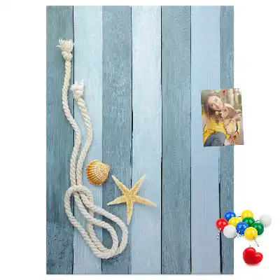 Kork-Pinnwand mit nautischem Design