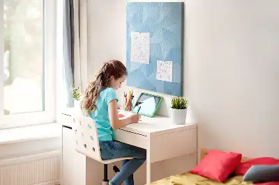 Pinnwand Kork Geometrisches Motiv