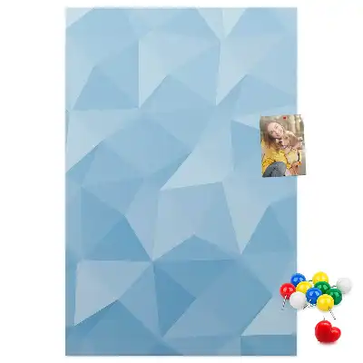 Pinnwand Kork Geometrisches Motiv