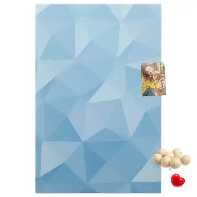 Pinnwand Kork Geometrisches Motiv