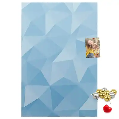 Pinnwand Kork Geometrisches Motiv