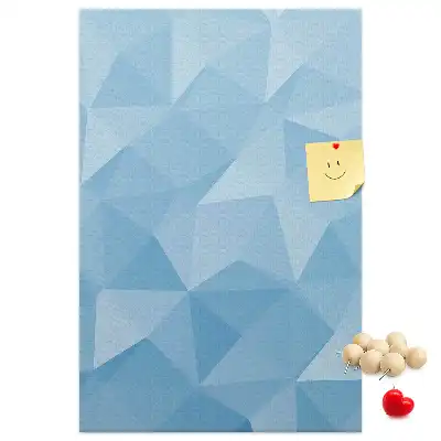 Pinnwand Kork Geometrisches Motiv