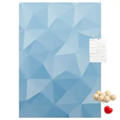 Pinnwand Kork Geometrisches Motiv
