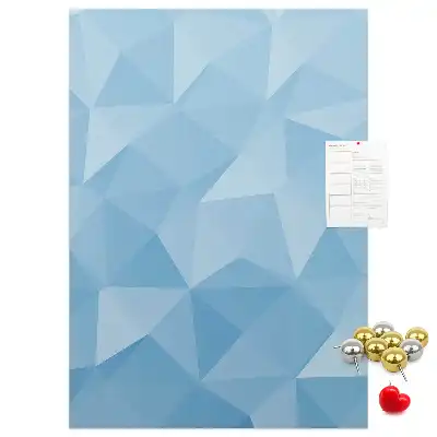 Pinnwand Kork Geometrisches Motiv
