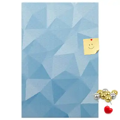 Pinnwand Kork Geometrisches Motiv