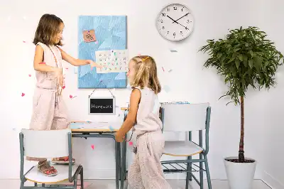 Pinnwand Kork Geometrisches Motiv