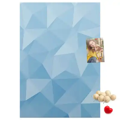 Pinnwand Kork Geometrisches Motiv