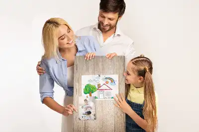 Pinnwand aus hellem Kork