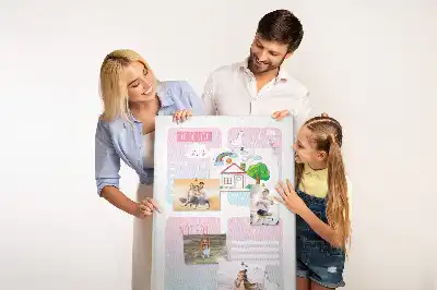 Kork-Pinnwand im Einhorn-Design