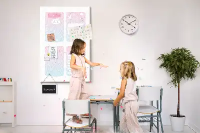 Kork-Pinnwand im Einhorn-Design