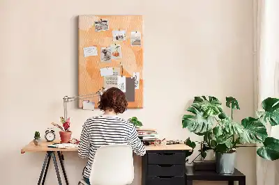 Korktafel Abstraktion von Dreiecken