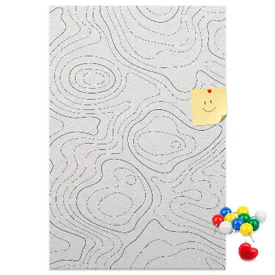 Korktafel Lineare Abstraktion