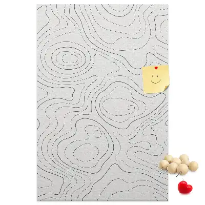 Korktafel Lineare Abstraktion