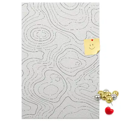 Korktafel Lineare Abstraktion