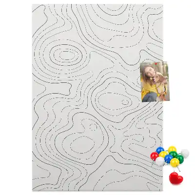Korktafel Lineare Abstraktion