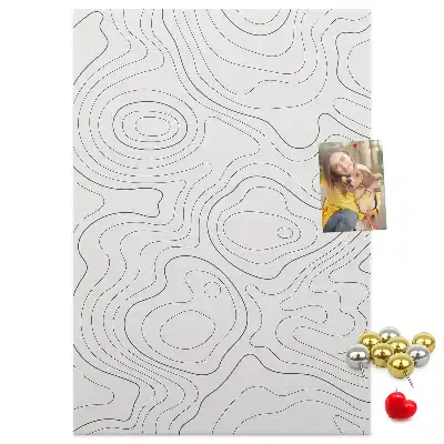 Korktafel Lineare Abstraktion