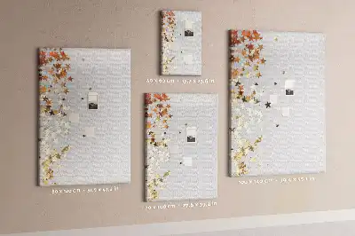 Korktafel mit Sternen-Motiv