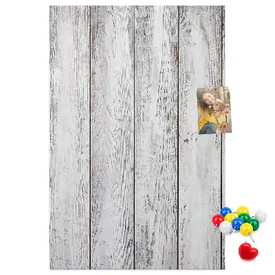 Lackierte Pinnwand aus Kork