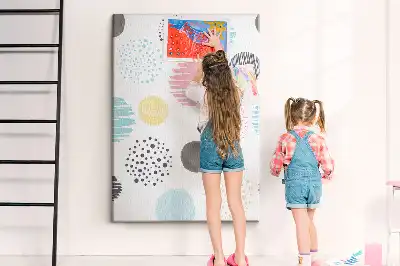 Korktafel Bunte Kreise