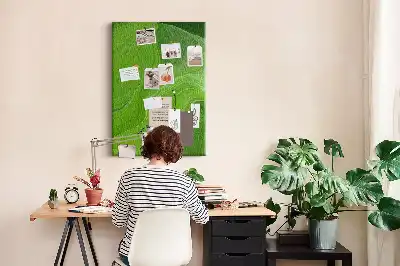 Pinnwand Kork Abstrakte Wellen
