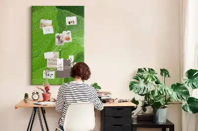 Pinnwand Kork Abstrakte Wellen